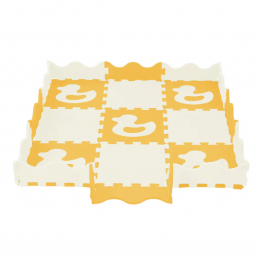 ⭐限時SALE⭐ Baby Star 動物併接遊戲地墊 - 9塊裝 / 黃鴨 | 馬來西亞製造 [代理配送#B]